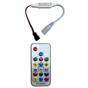Wireless RF LED RGB Controller Multi-Digital Color LED Light Chasing products